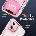 thumbnail image 6 of for iPhone 11 Case with Invisible Magnetic Ring Stand Translucent iPhone 11 Phone Case 6.1" [Compatible with MagSafe][Military-Grade Drop Protection][Great Grip Feeling], Pink, 6 of 15