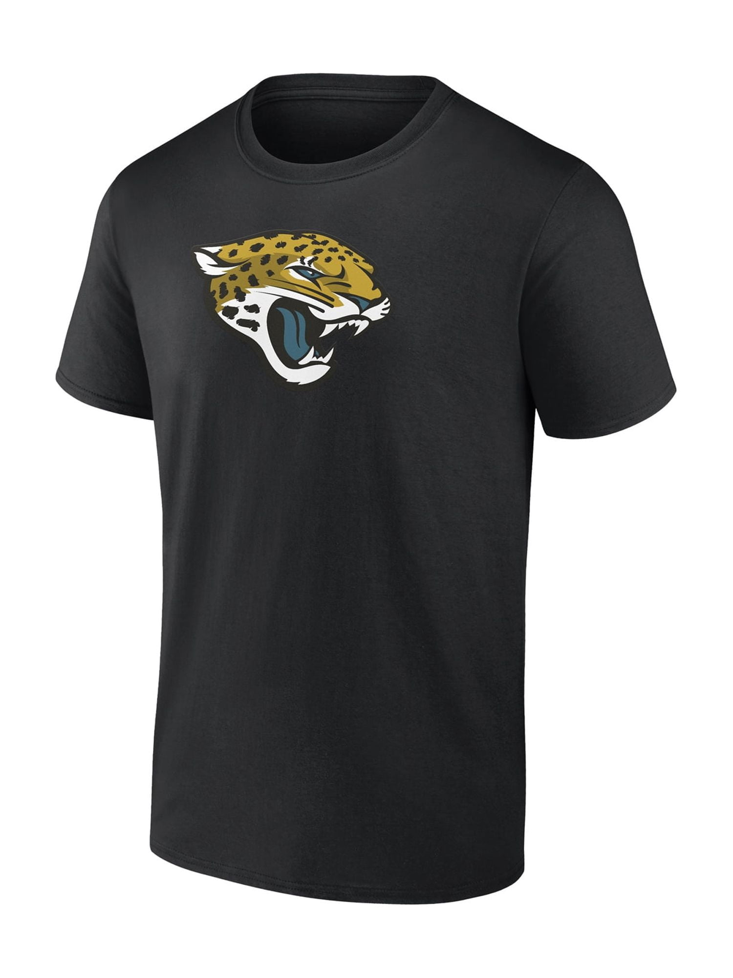 NFL Jacksonville Jaguars Men's Cotton Black Short Sleeve T-Shirt