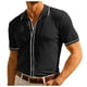 thumbnail image 2 of pstuiky Camisas de manga corta para hombre, Camisa deportiva de manga corta con cuello vuelto y botones para hombre camisas casuales para hombre l, 2 of 6
