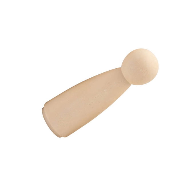 Injueey Muñeca Peg, adorno de escritorio, estatua pequeña, decoraciones para el hogar, tamaño compacto, ahorro de espacio, estilo Simple, diseño Artesanía 90MM/Niña Injueey HA070195-01