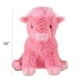 thumbnail image 3 of Peluche de vaca de las Tierras Altas de color rosa fresa de 25cm, ideal como regalo de San Valentín y cumpleaños para decorar el hogar, cojín de vaca de granja, peluche rosa para novia o novio, 3 of 9