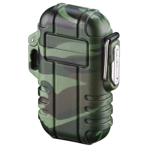 Portable ABS Outdoor Camping Butane Lighter, Blue Flame Windproof Design, Automatic Electronic Ignition Device, Compact and Lightweight for Easy Carrying, Safe for Hiking Travel Emergency Use