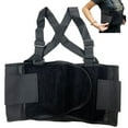 thumbnail image 4 of Back Lumbar Lower Waist Support Brace Suspender Work Belt Heavy Duty Weight Lift, 4 of 5