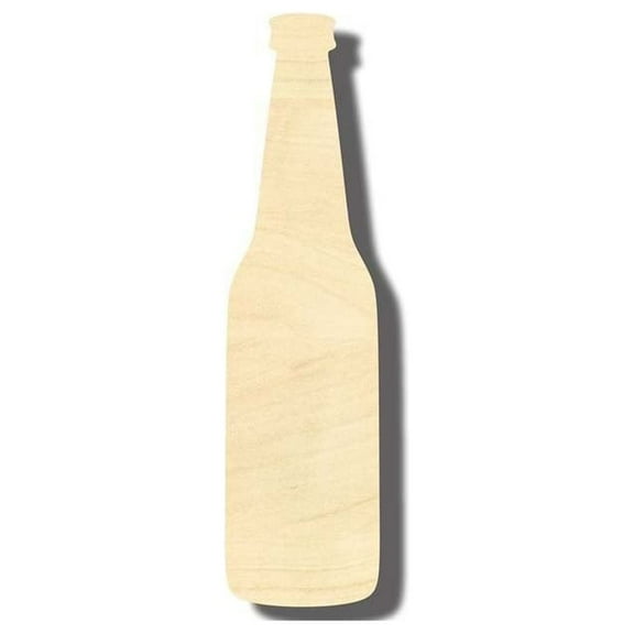 Unfinished Wood Beer Soda Pop Bottle Shape - Bar Decor - Craft - up to 46" DIY 20" / 1/8"