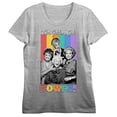 thumbnail image 3 of Golden Girls Multi-Color Queens Women's Gray Heather T-Shirt-XL, 3 of 5