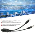 thumbnail image 1 of 24V Waterproof  IP Camera Power Over Ethernet Adapter POE Cable Splitter Injector, Plug and Play, for WLAN, Router, Switch, 1 of 7