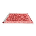 thumbnail image 2 of Ahgly Company Machine Washable Indoor Rectangle Oriental Red Traditional Area Rugs, 7' x 10', 2 of 4