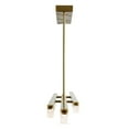 thumbnail image 4 of Valira Integrated LED Brass Chandelier, 4 of 10
