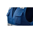 thumbnail image 1 of Chaleco Brigadista Azul – Alta visibilidad, reflectante, personalizable, 1 of 4