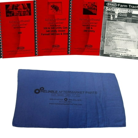 Case International Repair Manual - New Tractor Manual Kit For Case IH International Harvester 330