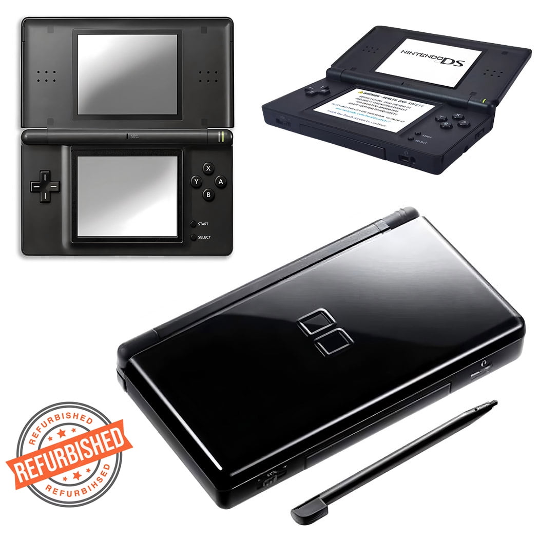 Nintendo DS Lite Game Console Games Handheld System Cleaned Tested Case Black