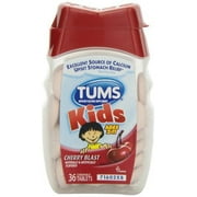Tums Calcium Tablets for Kids, Cherry Blast, 36 Each