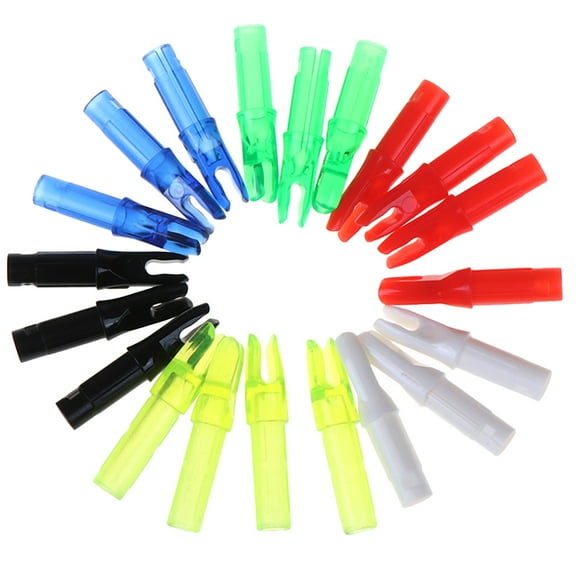 OFFIGAM 1 Set Plastic Arrow for Hunting Practice, Assorted Colors, Archery Accessories