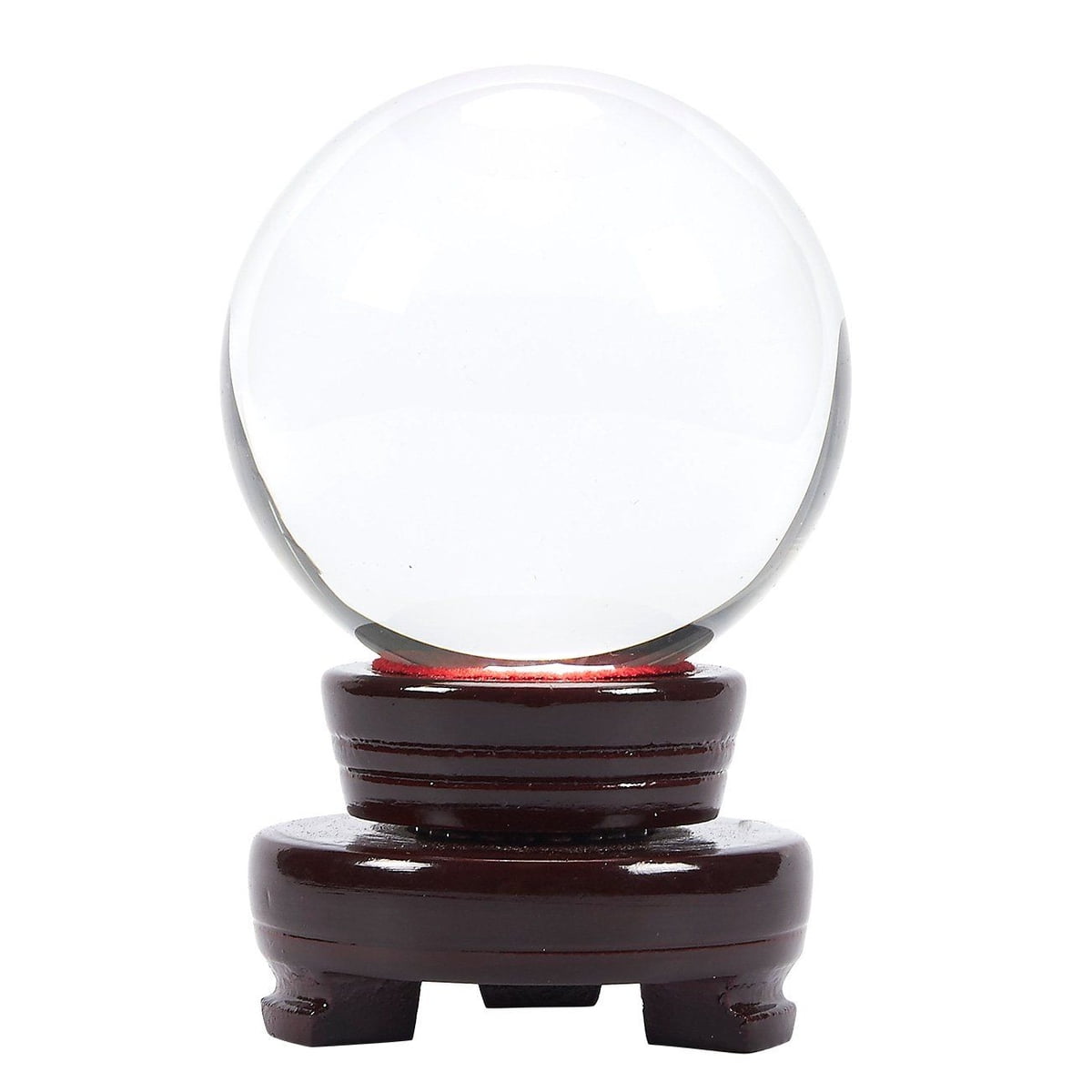 stands Clear crystal ball magic therapy meditation spherical photography 40mm 