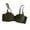 Army Green, variant on Audhol Push Up Bra! Super Gather Bra Soft Comfortable Gather Bra Wireless Up Bra Lift Bra Women Everyday Sports Bras Bras for Women Yellow A