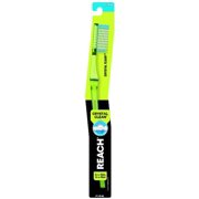REACH Crystal Clean Firm Adult Toothbrush, 1 ea - Colors May Vary (Pack of 2)