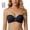 Black, variant on ZNQHFRE Front Closure Strapless Bra with Removable Strap, No Underwire Push Up Bra for Women Small Breast