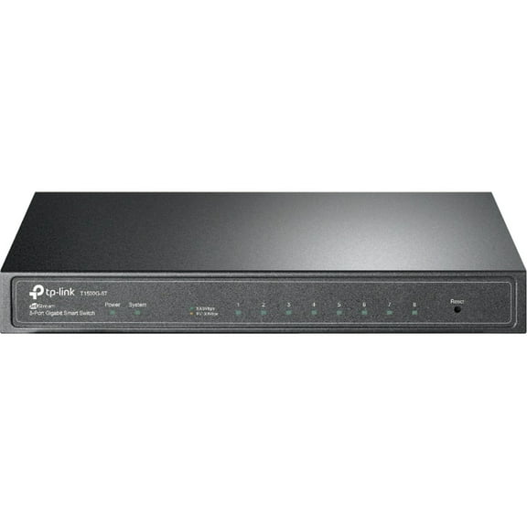 JetStream 8-Port Gigabit Smart Switch