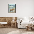 thumbnail image 3 of Stupell Industries Rustic Moose at Lake Animals & Insects Painting Black Framed Art Print Wall Art, 24 x 30, 3 of 9