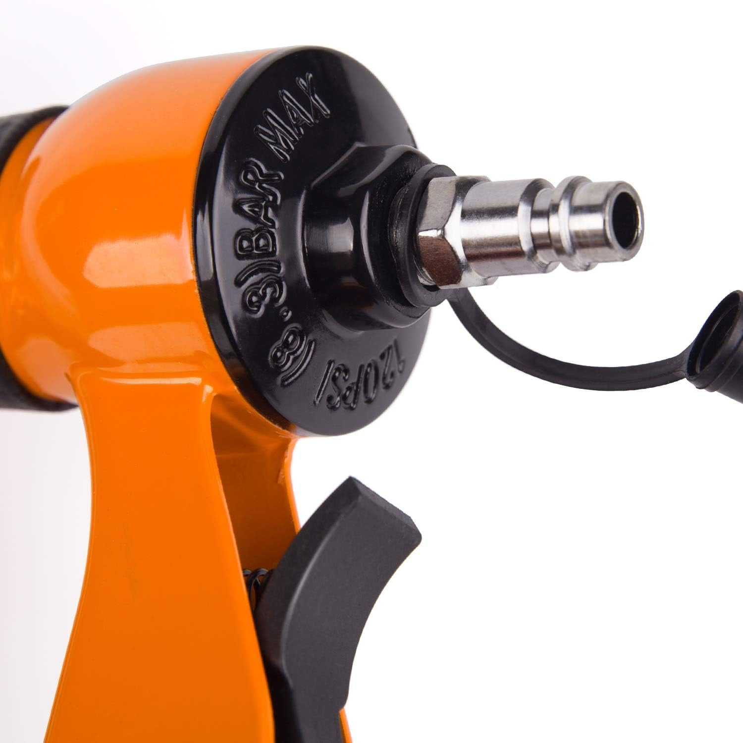 Pneumatic Brad Nailer, 2 in 1 Nail Gun Staple Gun Fires 18 Gauge 2 Inch Brad Nails and Crown 1-5/8 inch Staples with Carrying Case and Safety Glasses