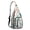 Black-34, variant on Cat Lover's Crossbody Bag - Cat and Moon Artwork Print Sling Pack (Adjustable Strap, Multi-Occasion Stylish Design)