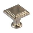 thumbnail image 3 of Utopia Alley 10pcs Valetta Cabinet Ring Pull Knob - Decorative Cabinet Drop Pull Knobs for Cabinets and Drawers - Vintage Cabinet Hardware with Hand Finished Brushed Nickel - Pull Knobs 0.94", 3 of 8