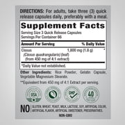 Ultra Cissus 1800mg | 200 Capsules for Men and Women | by Piping Rock