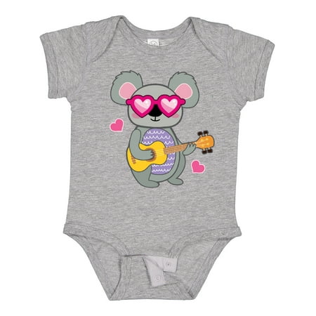 

Inktastic Koala Cute Girls Guitar Outfit Gift Baby Girl Bodysuit