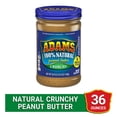 thumbnail image 2 of Adams Natural Crunchy Peanut Butter, 36 oz, 2 of 7