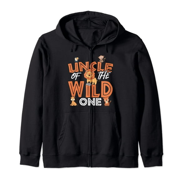 Wild One Zoo Animals Hoodie