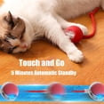 thumbnail image 3 of Tingzi Chewie Viral Rolling Ball, Chewie Ball for Dogs, Chewie Doggie Ball, Interactive Dog Smart Ball Toy, Interactive Cat Ball Toy, 360° Smart Automatic Rolling Pet Ball (Red), 3 of 5