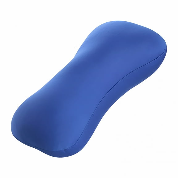 LAMIRO Roll Neck Pillow Mini Microbeads Bone Type Travel Pillow Soft Cervical Pillow Cushion Back Head Neck Support Sleeping Throw Pillows for Home Sofa Bed