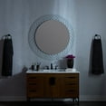thumbnail image 4 of Oxygen Lighting 3-1201-0 Perla 30" Diameter Modern Circular Aluminum Framed Bathroom Wall, 4 of 7
