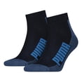 thumbnail image 1 of Calcetas Puma Cushioned Quarter 2p Negro Cortas Deportivas Negro 25-27, 1 of 2