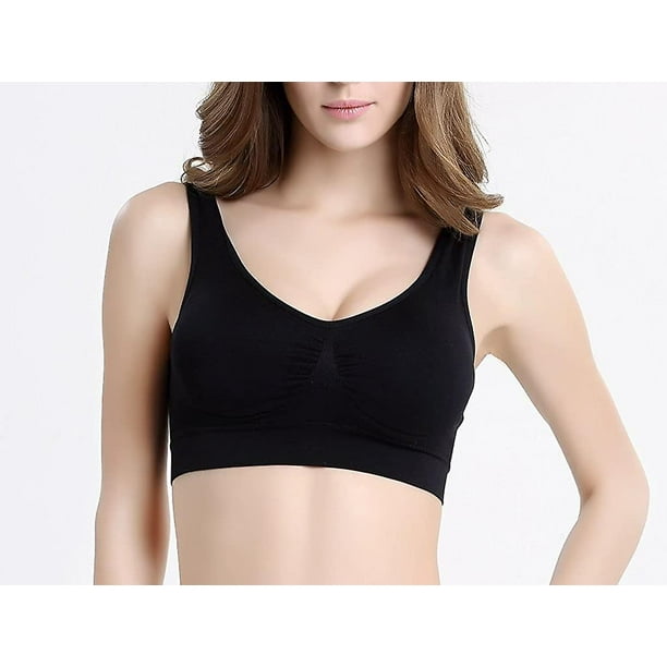 Women's Seamless Comfortable Sports Bra With Removable Pads