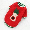 thumbnail image 4 of Clothes Dog Clothes Pet Two-legged Cat Coral Christmas Pet clothes Dog Sweaters for Dogs Boy Dog Sweaters for Small Dogs Winter Dog Clothes Puppy Pet Cat Sweater Jacket Coat for Small, 4 of 7
