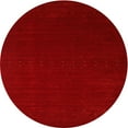 thumbnail image 1 of Ahgly Company Indoor Round Contemporary Neon Red Abstract Area Rugs, 6' Round, 1 of 6