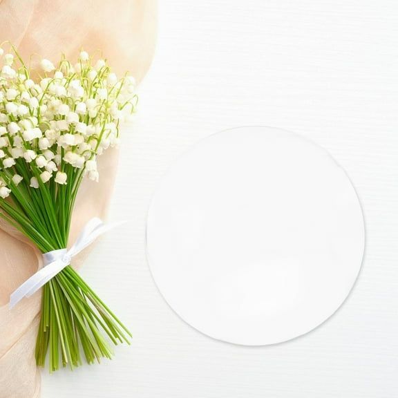 ELAYARD 3Pcs Elegant Acrylic Circle Mirrors for Wedding Table Centerpiece