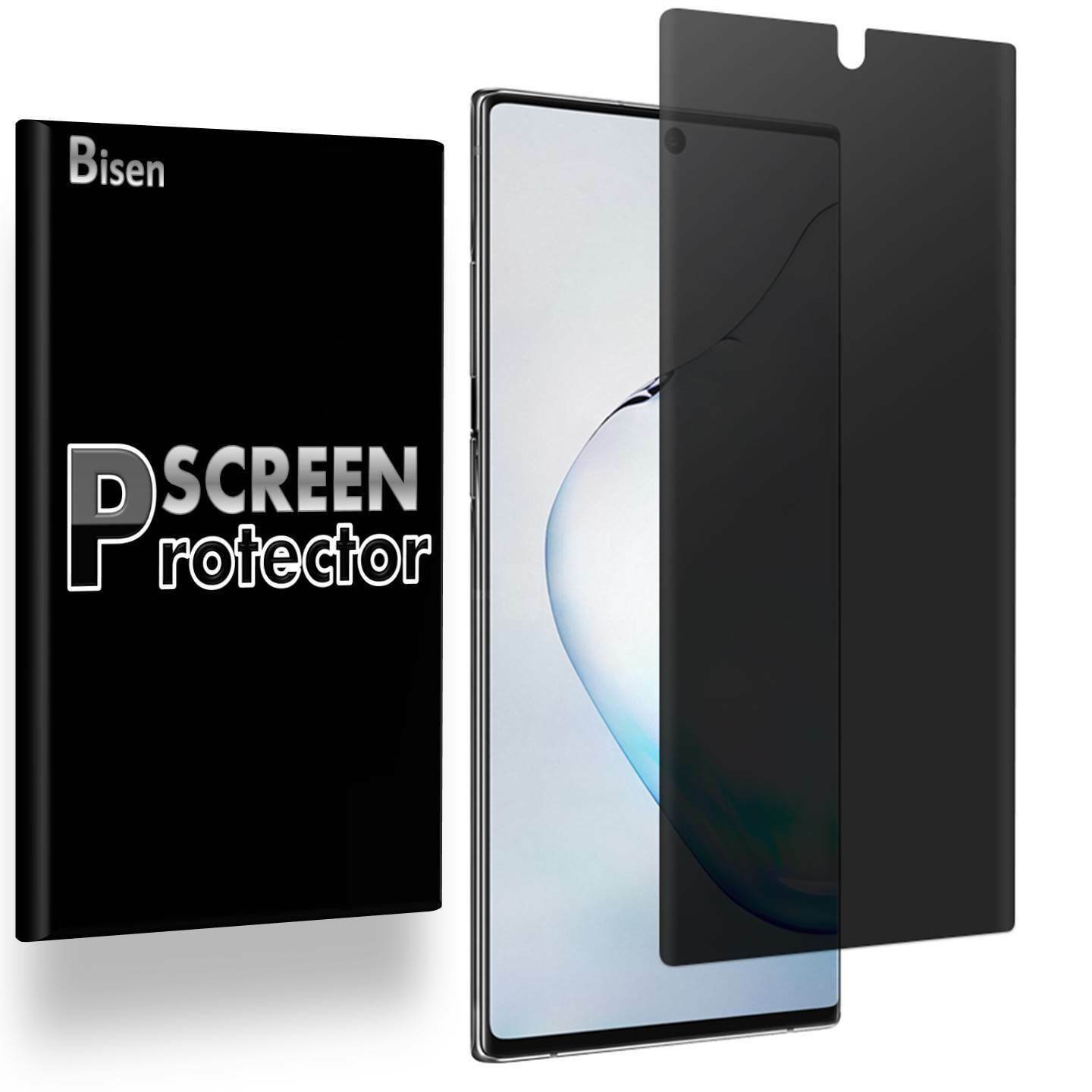 Fit For Samsung Galaxy Note 10+ Plus [BISEN] Privacy Anti-Spy Screen Protector, Anti-Scratch, Anti-Shock, Anti-Bubble