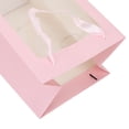 thumbnail image 3 of Bolsa de regalo transparente con ventana, forma rectangular, bolsa de regalo grande con asa para Navidad, cumpleaños, bodas, 3 of 8