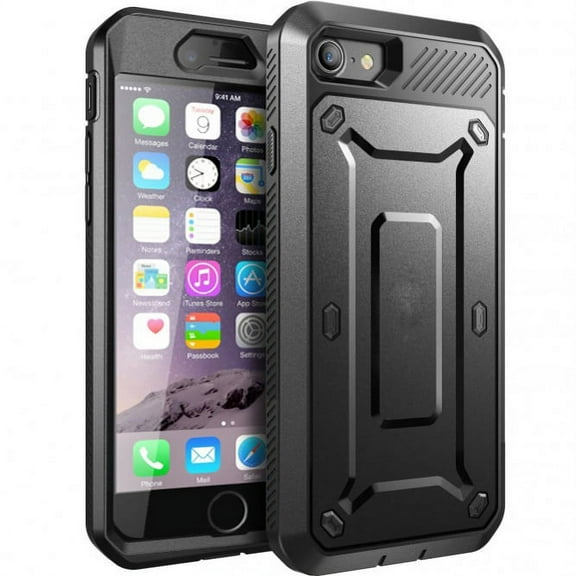 Case Belt Clip for iPhone 6/6S/SE (2020)/SE (2022) - Swivel Holster Built-in Screen Protector Hybrid Slim Fit Cover fits iPhone 6/6S/SE (2020)/SE (2022) Models