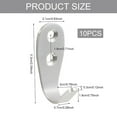 thumbnail image 4 of Uinagy Stainless Steel U-Shaped Single Hook, 4 of 7