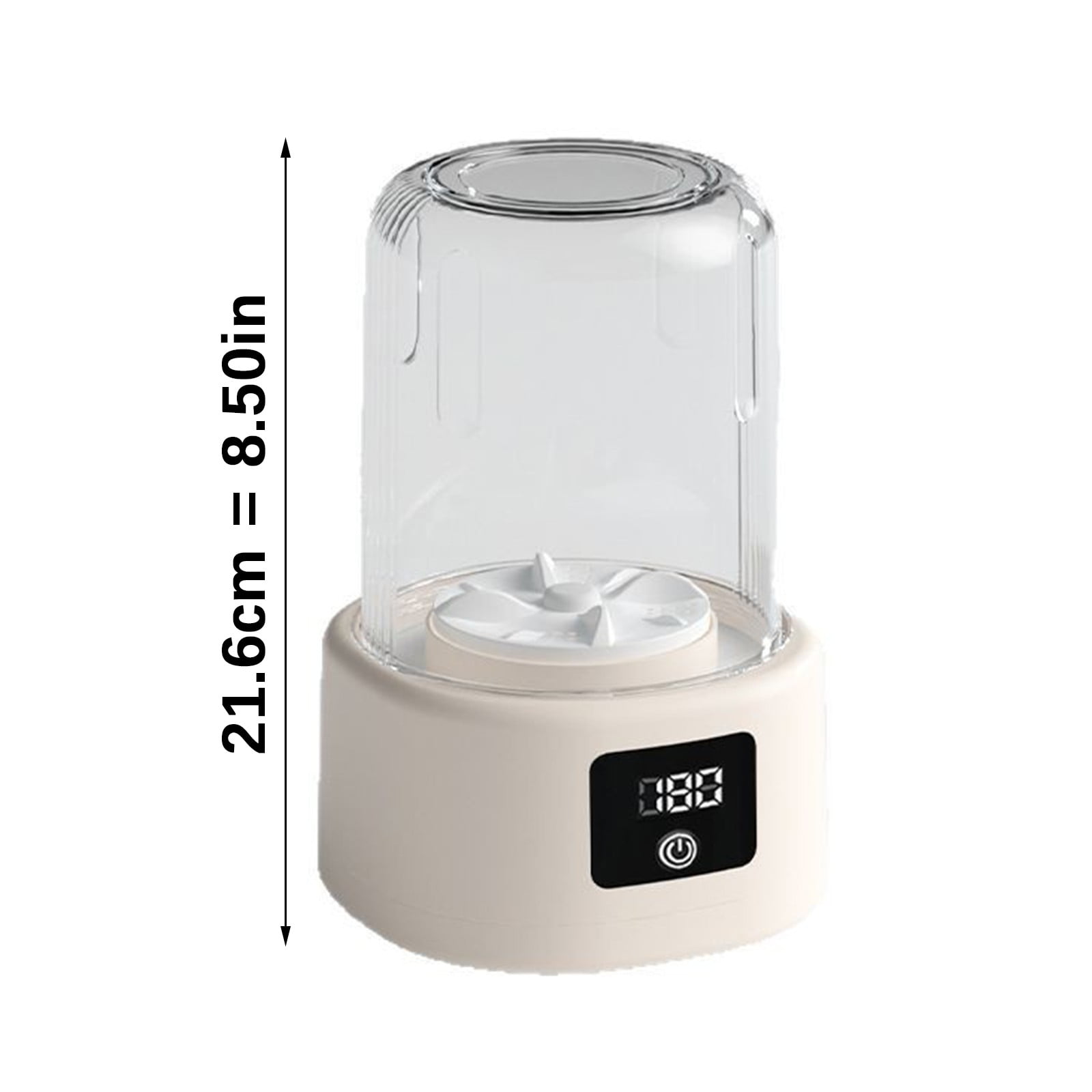 Cordless Miniature Laundry Machine Powerful Motor Lightweight Washer for Underwear Socks Small Garments Washing Machine