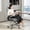 Gray, variant on HOMCOM Executive Office Chair, Fabric Comfy Computer Desk Chair with Swivel Wheels, Flip-up Armrest, Adjustable Height, Gray