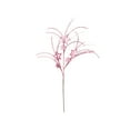 thumbnail image 2 of Ramilletes Navideños Largos de 80 Cm (32 Pulgadas) con Polvo Dorado, Flores, Lentejuelas y Bayas | Plástico Rosa | Decoración Festiva | 50 G | Ramas Reutilizables para Uso Navideño, 2 of 6