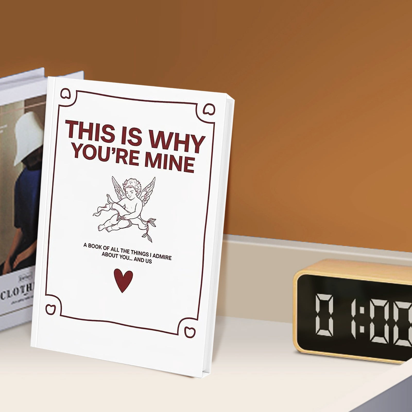 This is Why You're Mine Journal,Lover's Diary Couples Journal & Love Story Book to Record Your Moments - Meaningful Valentine's Day & Anniversary Gift for Him,Her,Boyfriend,Girlfriend