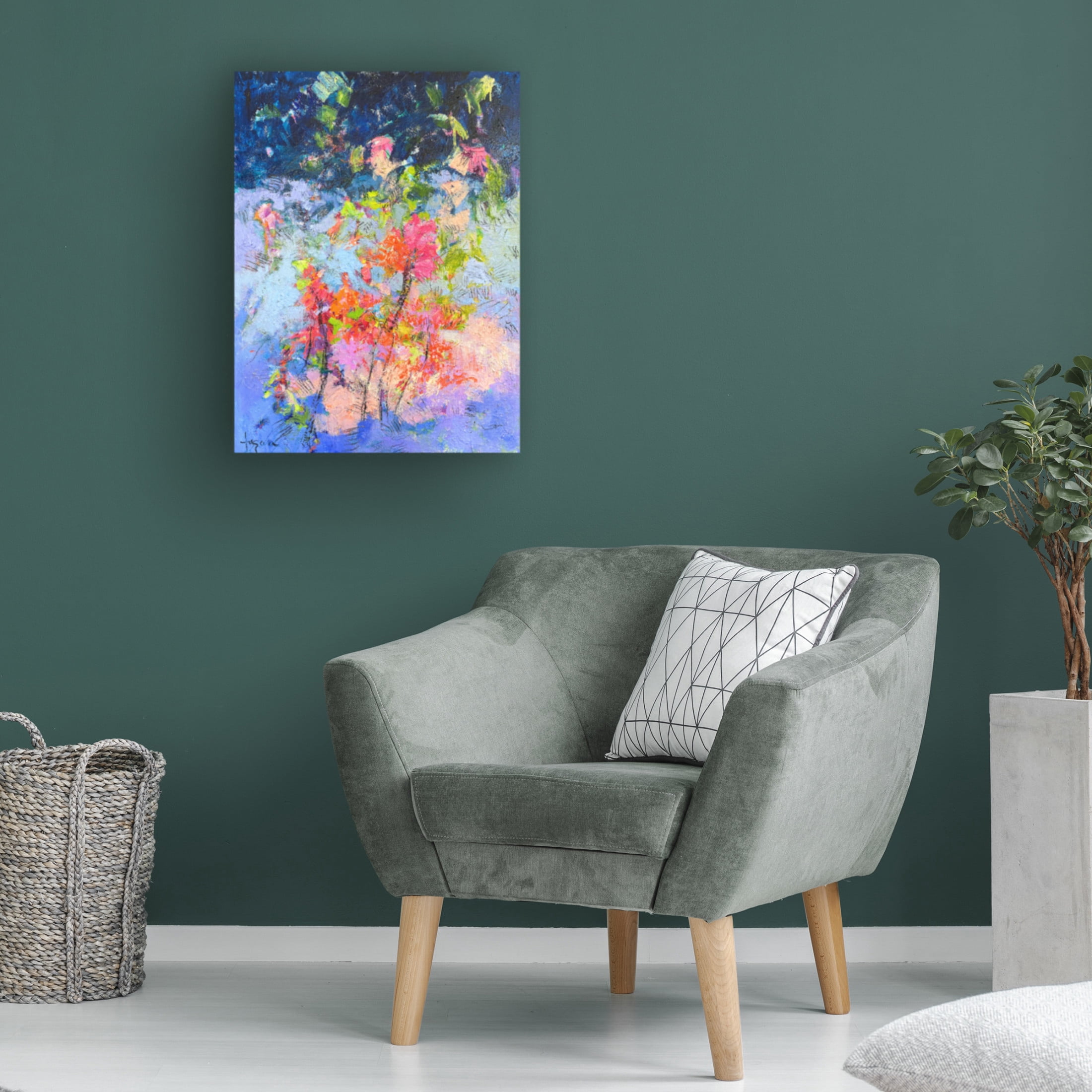 Canvas Wall Art - Dorothy Fagan 'Until There Was You' Wall Art for Living Room, Bedroom, or Office D?cor by Trademark Fine Art - 18 x 24 Inches