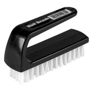 JEGS 20127 Fingernail Brush Easy-Grip Black Plastic Handle Tough Long-Lasting Ny