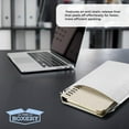 thumbnail image 5 of The Boxery 10.5" x 15.25" - Extra-Wide Gusseted White Poly Bubble Mailer Bags (75 Pack), Self-Seal, Water/Tear Resistant, Tear Strip, 4" Gusset Bottom for Bulkier Items, HDPE (#2), 5 of 6