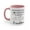 Pink, variant on Promoted from Dog Grandma to human Grandma-Gift Accent Coffee Mug, 11oz